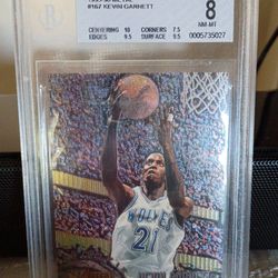 95-96 Kevin Garnett fleer metal