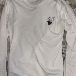 Off White Long Sleeve T Shirt