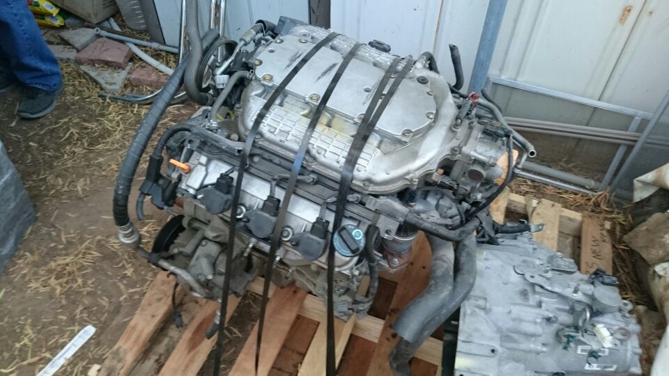 Low Mileage J35a8 3.5L V6 Honda Engine