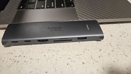 Selore 7 in 2 (Dual USB C Hub)