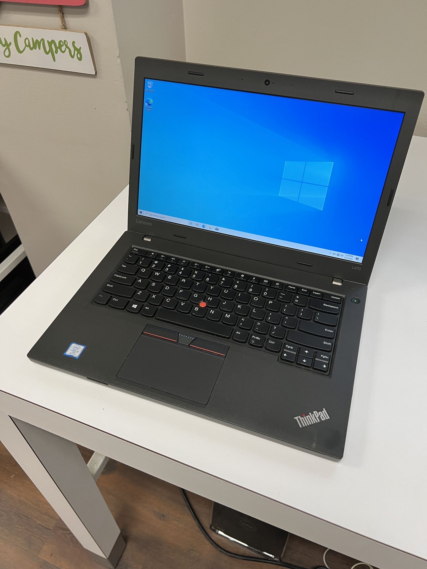 Lenovo ThinkPad L460 14” Laptop 2.5ghz Core i5-6300U 8GB RAM 256GB SSD Windows 10 Pro