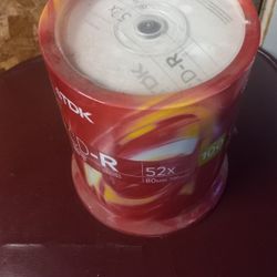 TDK 100 PACK CD-R 52X 80MIN 700MB 
