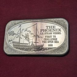 Silver .999 Bar 1oz. The Phoenix ~ Vintage 