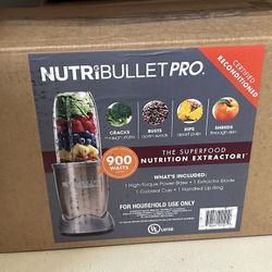 Nutribullet Pro 900 Watts 70$