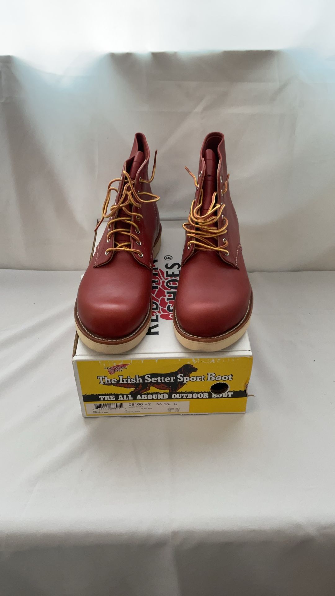Red Wing Men’s Boots Size 11.5 New