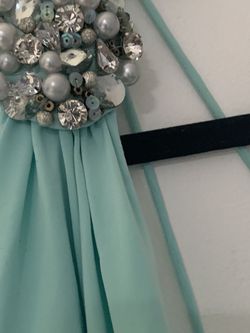 Turquoise Dress Camille La Vie Size 14
