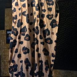 Women's Cheetah Print Dress