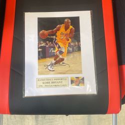 kobe signed poster