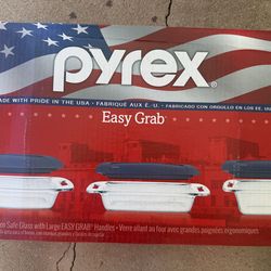 Pyrex baking 6pc