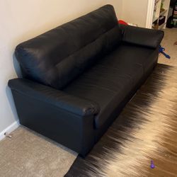 Black IKEA Couch