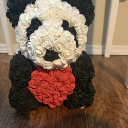 panda rose bear