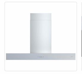Zephyr Roma 36 in. 600 CFM Island Mount Range Hood with LED Light in Stainless Steel