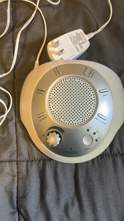 Homedics white noise machine