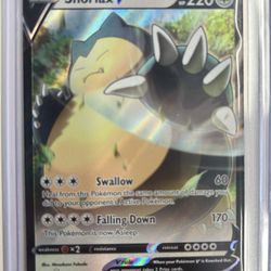 Snorlax V #141 Pokemon Sword & Shield 