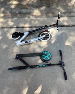 2 scooters for $60 (used twice)