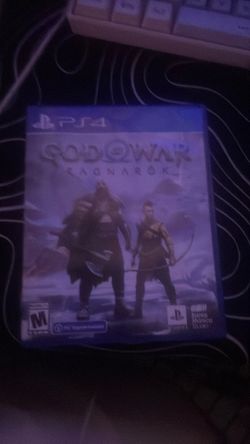 God of war ragnarok playstaion 4 disc