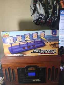 Shoot Target Electronic Shooting Game 5 Targets Digital Score Display - Captain's Treasure!"