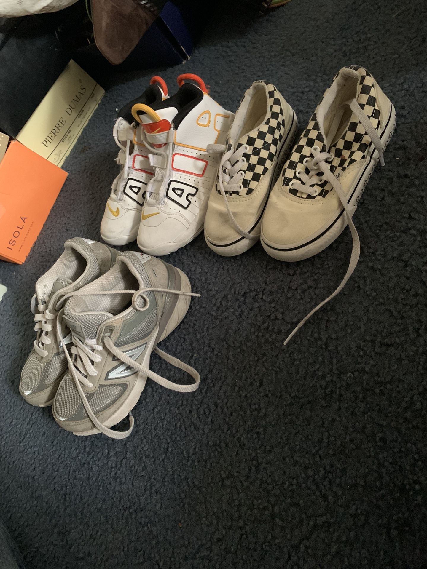 I have thused boy shoes this all I vans 8.5 Nike air 10 but strings is cut and used new balances size 11