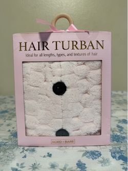 Pink Hair Turban