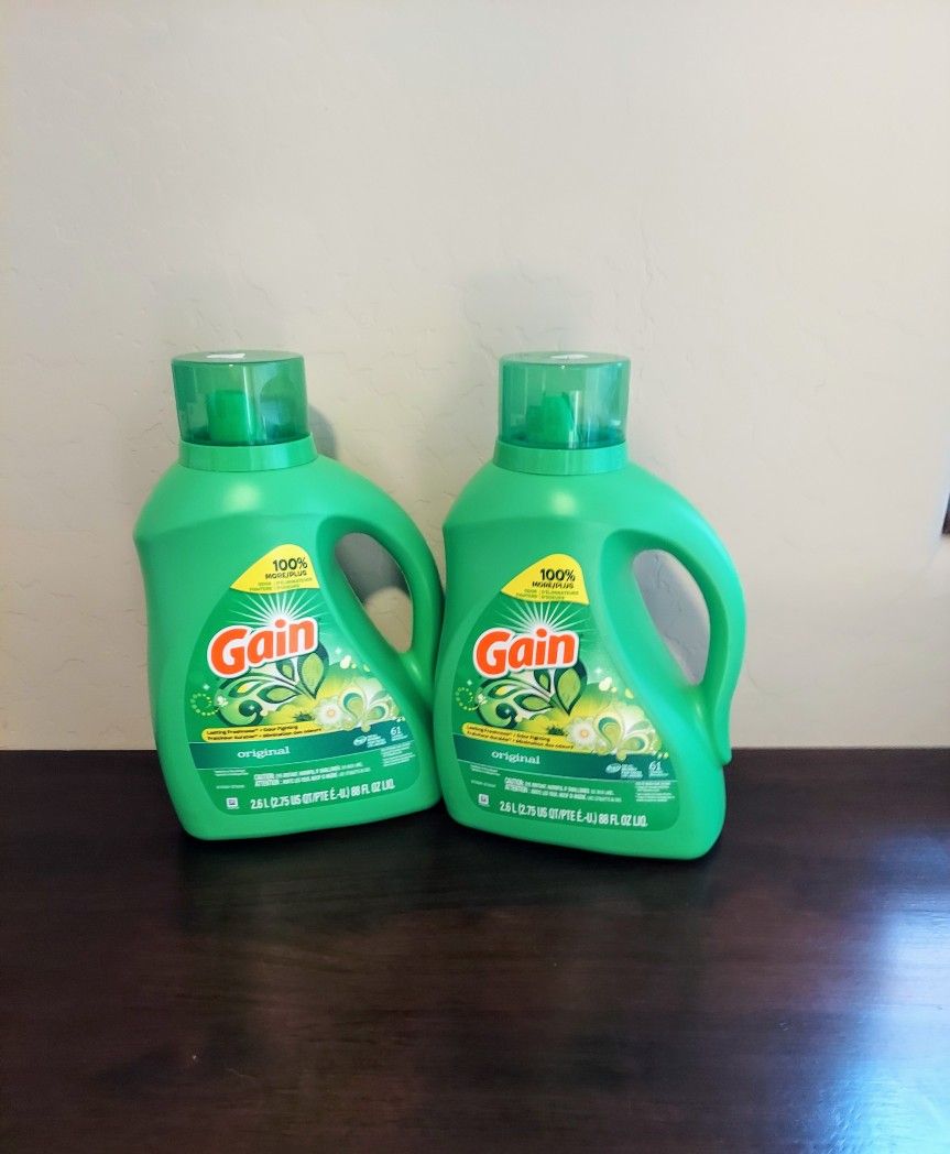 Gain Laundry Detergent 88oz 2 for $20