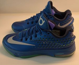 Nike KD 7 Blue Green Basketball Sneakers Men’s US 9