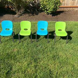 Lifetime Kid Chairs $40 For All 4