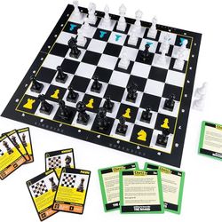 Chess Made Simple, Beginner Learning Chess Set with Chess Board and Chess Pieces 2-Player Strategy Board Game, for Adults and Kids Ages 8 and up