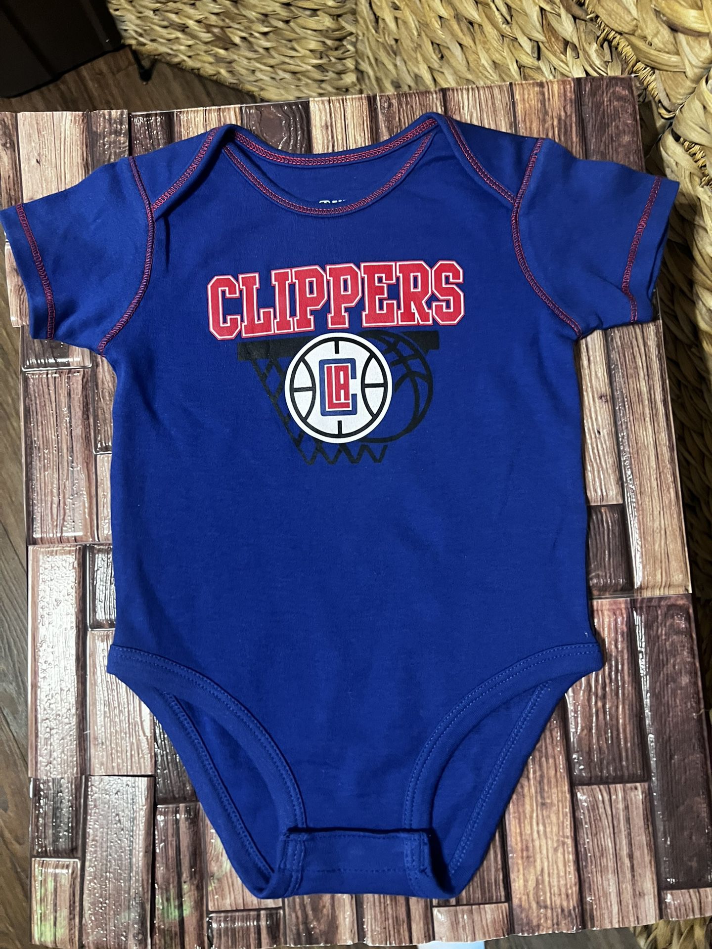LA. Clippers Baby Onesie 