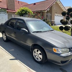 2001 Toyota Corolla Parts Car Or Fix