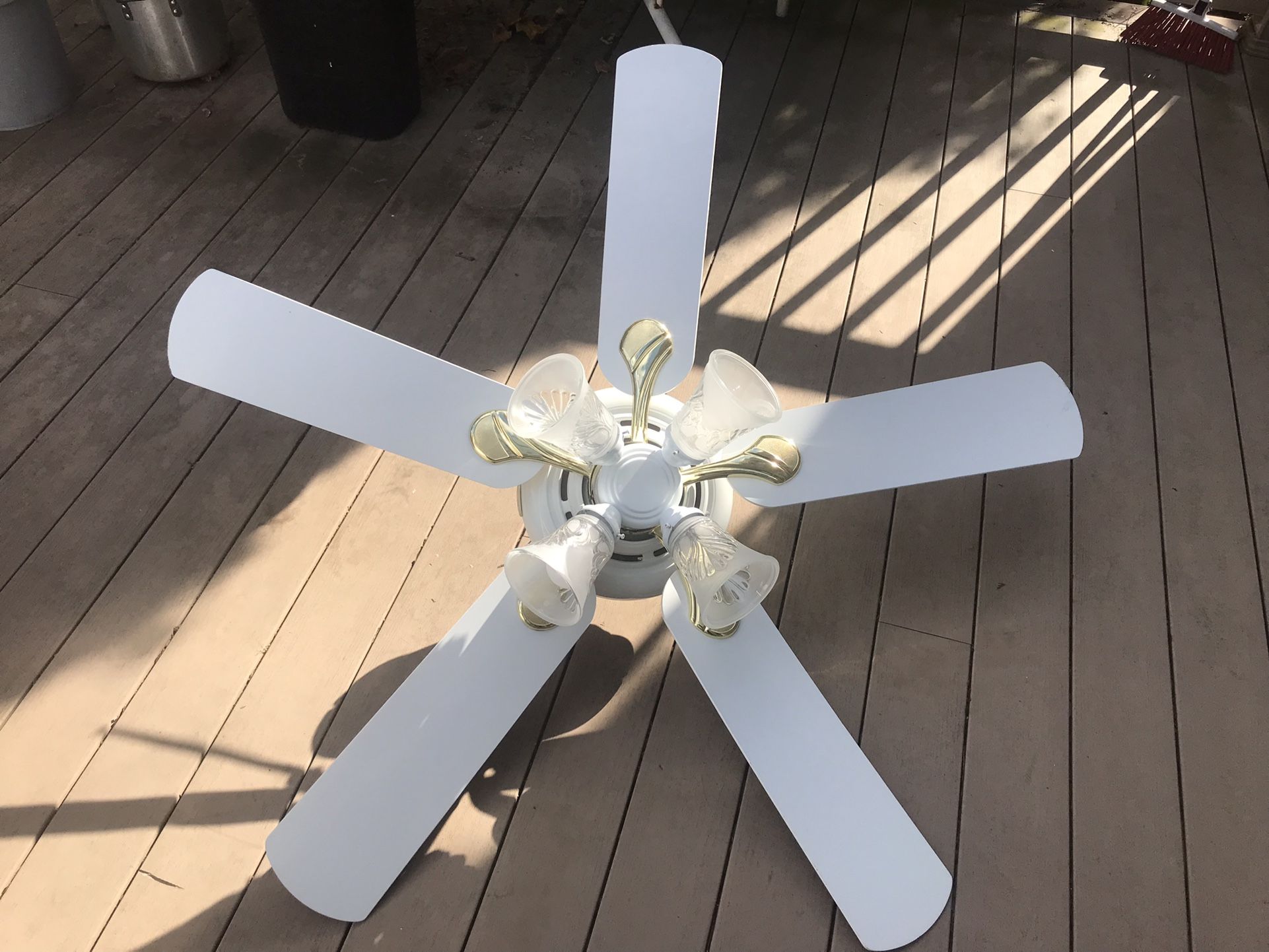 Hampton Bay 50” Ceiling Fan With Lights