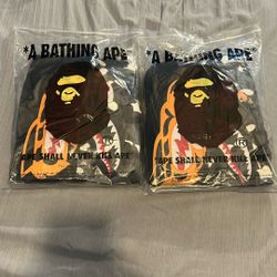 City Camo Tiger Shark Full Zip Bape Hoodie