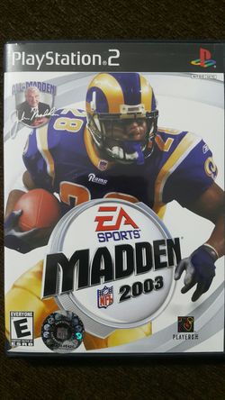 MADDEN 2003 FOR PS2