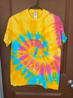 Tie Dye Halloween Shirt M