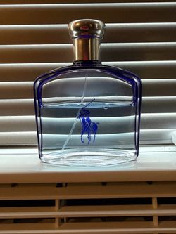 Ralph Lauren Polo Blue Empty Fragrance Bottle