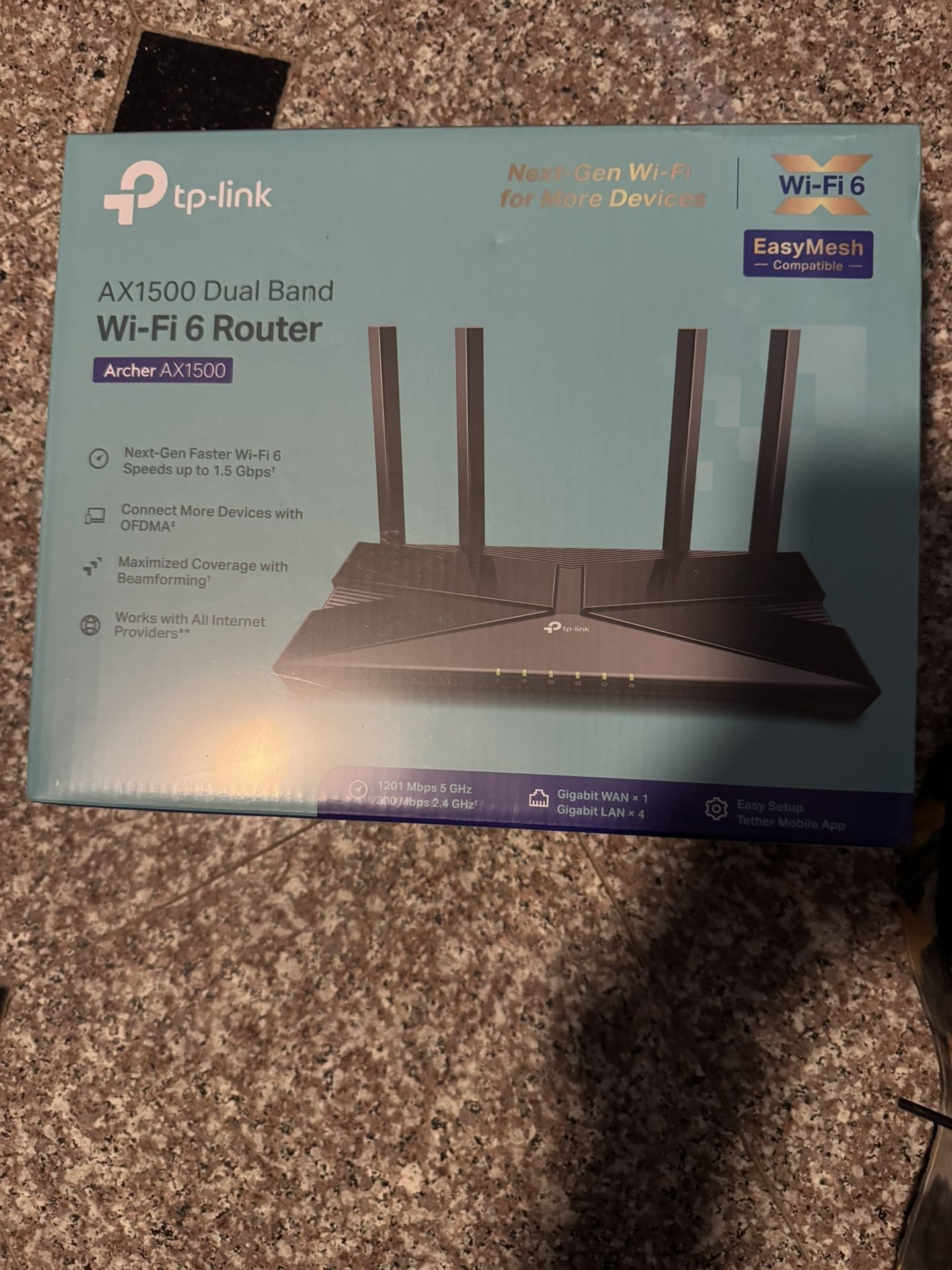 TP-Link AC 1500 Router (New In Box)