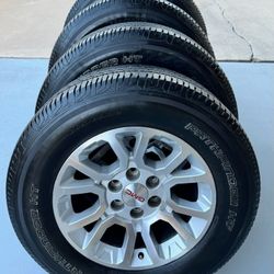 Great Set 👍 GMC Sierra Yukon 18" Wheels 🔥 Tires