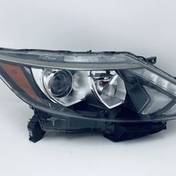 2017-2019 NISSAN ROGUE SPORT RIGHT PASSENGER SIDE HEADLIGHT HALOGEN W/ LED OEM
