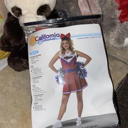 Adult Cheerleader Costume