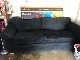 Black couch