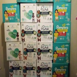 Pampers Sz 4/5/6