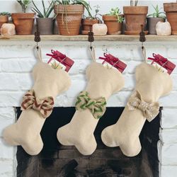 Dog Christmas stocking