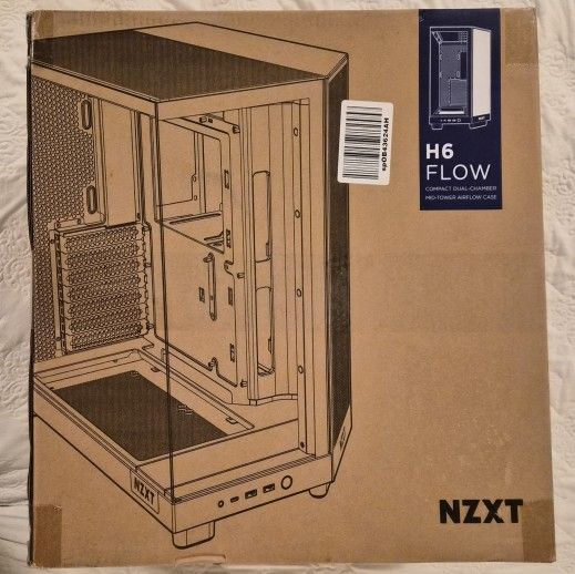 NZXT H6 FLOW Case - Brand New, Never Opened