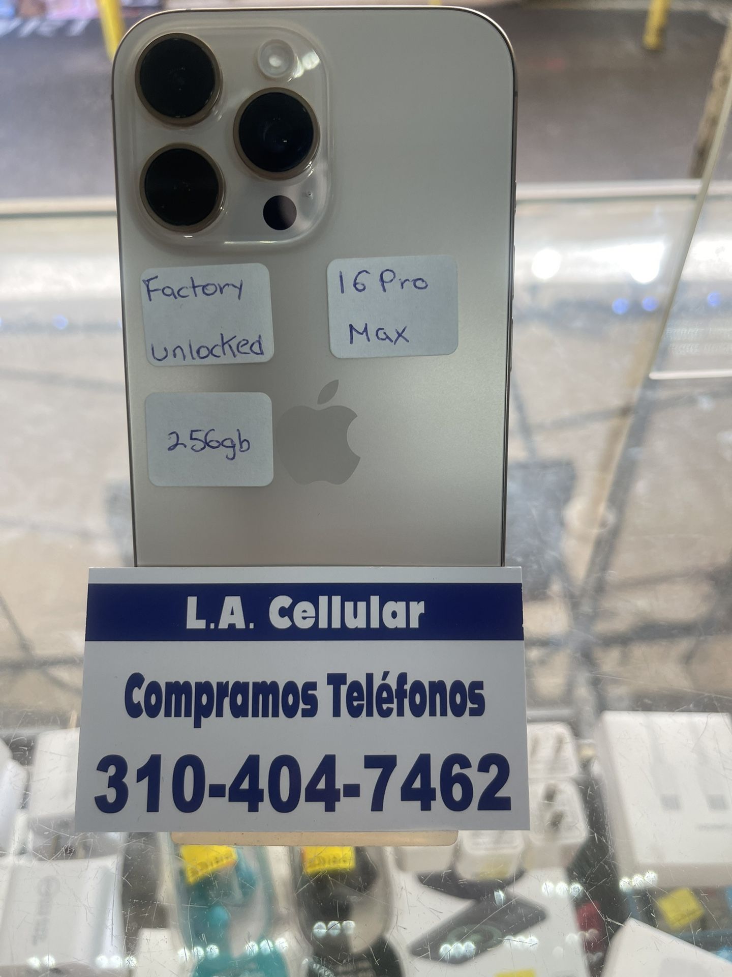 iPhone 16 Pro Max 256gb Gold Unlocked