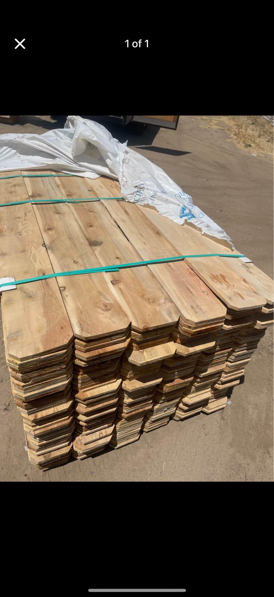 New Fence Wood