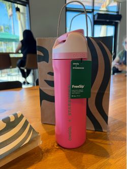 Pink Starbucks Owala