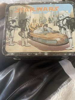 Vintage Star Wars Metal Lunchbox 1977