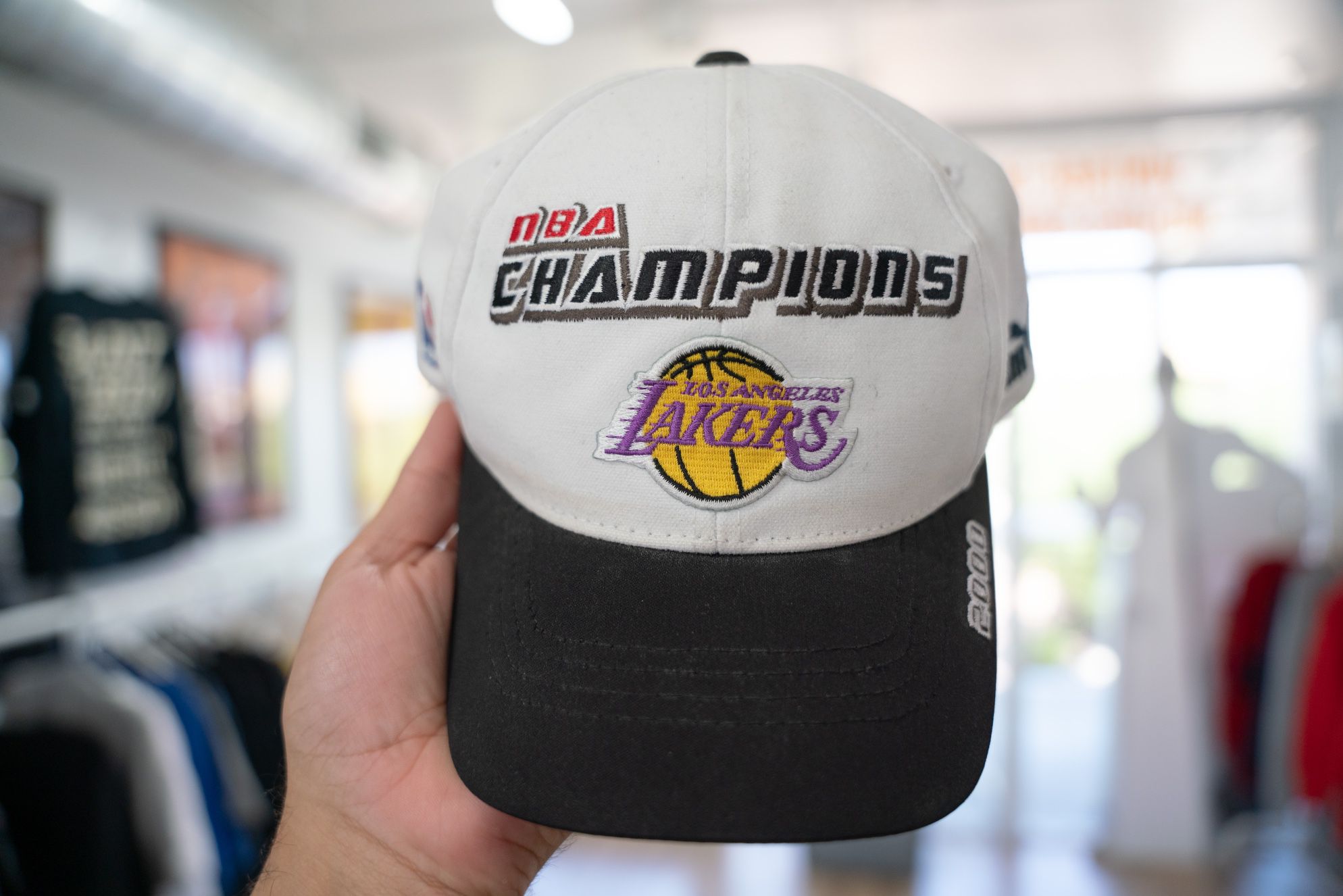 2000 Lakers NBA Championship Hat