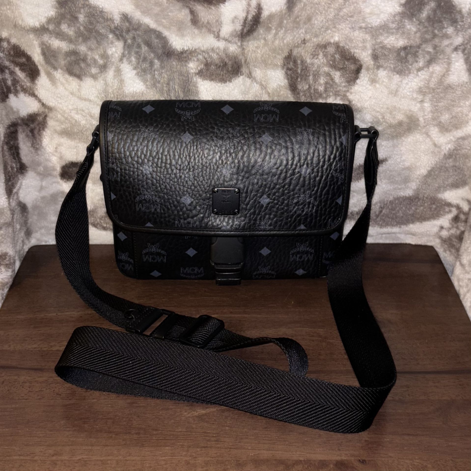 MCM Logo Crossbody Bag