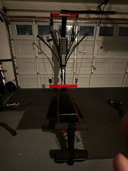 Bowflex with accessories