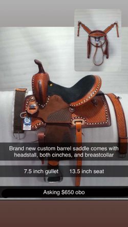 Barrel Tack Set